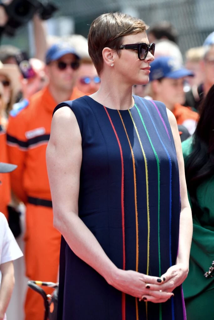 cambio de look princesa charlene 