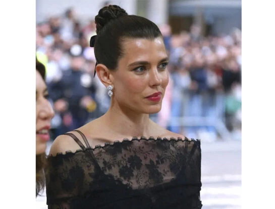 Charlotte Casiraghi llevó la versión más elegante y trendy del encaje en el MET Gala 2023