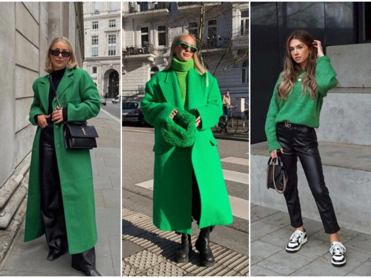 Plantilla Accesorios de moda en colores verdes en línea de Panel de  tendencias - VistaCreate