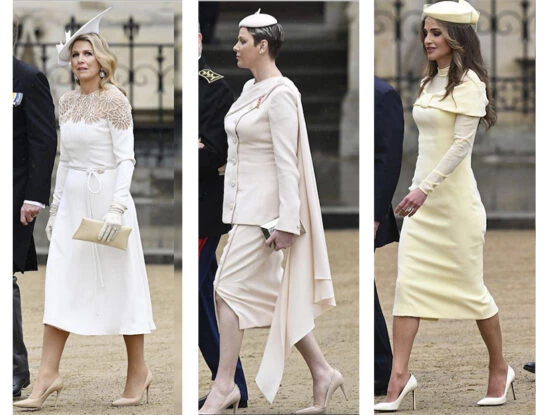 De Máxima a Charlène: las royals dieron cátedra del 'lujo silencioso' en la Coronación de Carlos III
