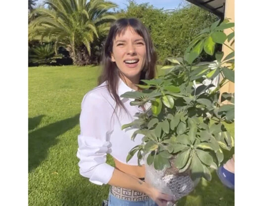 El look Y2K Gime Accardi para celebrar su cumple, con dos básicos del placard en versiones trendy