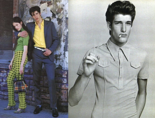 Los increíbles looks de Iván de Pineda como modelo internacional para las grandes firmas de moda