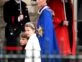 Kate Middleton junto a sus hijos en la coronación de Carlos III. Foto: Fotonoticias. 
