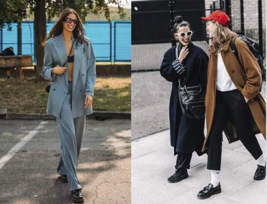 Los looks con zapatos bajos más estilosos según el street style