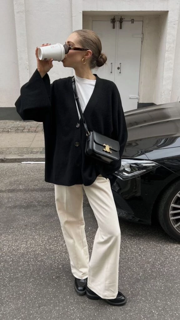 Los mejores looks para armar con un suéter negro