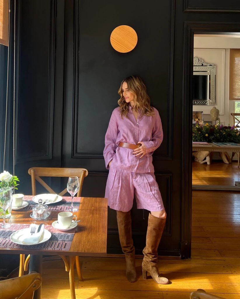 famosas con colores pastel invierno 2023 