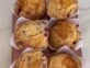 muffins de frutilla