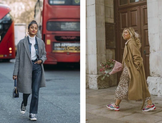 Street style: los tapados conquistan los looks en la temporada más fría