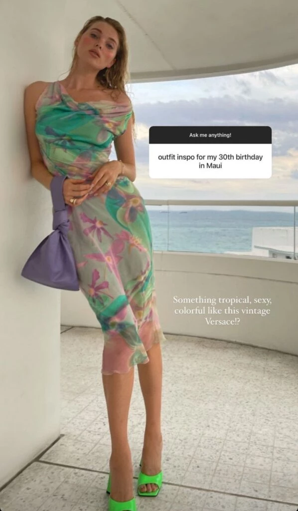 vestido de tul estampado