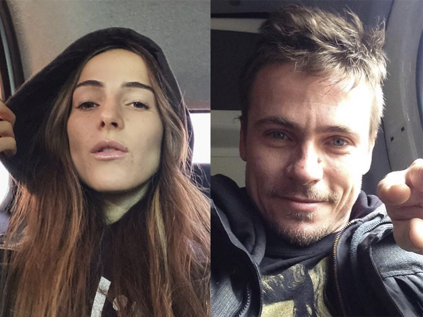 Ámbar, la hija de Juana Viale, celebró el Día del Padre con su papá, Juan De Benedictis, y sus hermanas Jazmín y Amapola