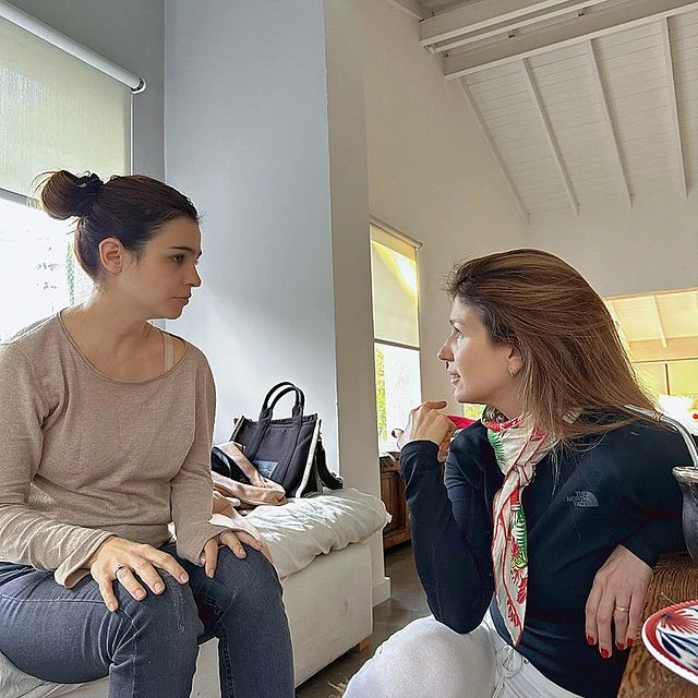 Agustina Cherri y Marcela Kloosterboer celebraron sus 28 años de amistad