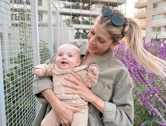 Así es el abrigo personalizado de Vita, la hija de Cande Ruggeri