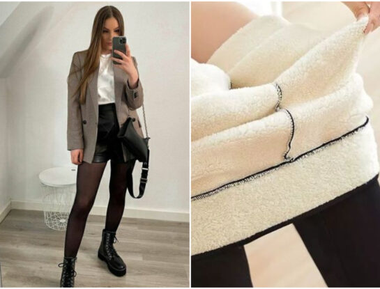 Así es el legging de corderito que se volvió viral en Tik Tok y marcará tendencia este invierno