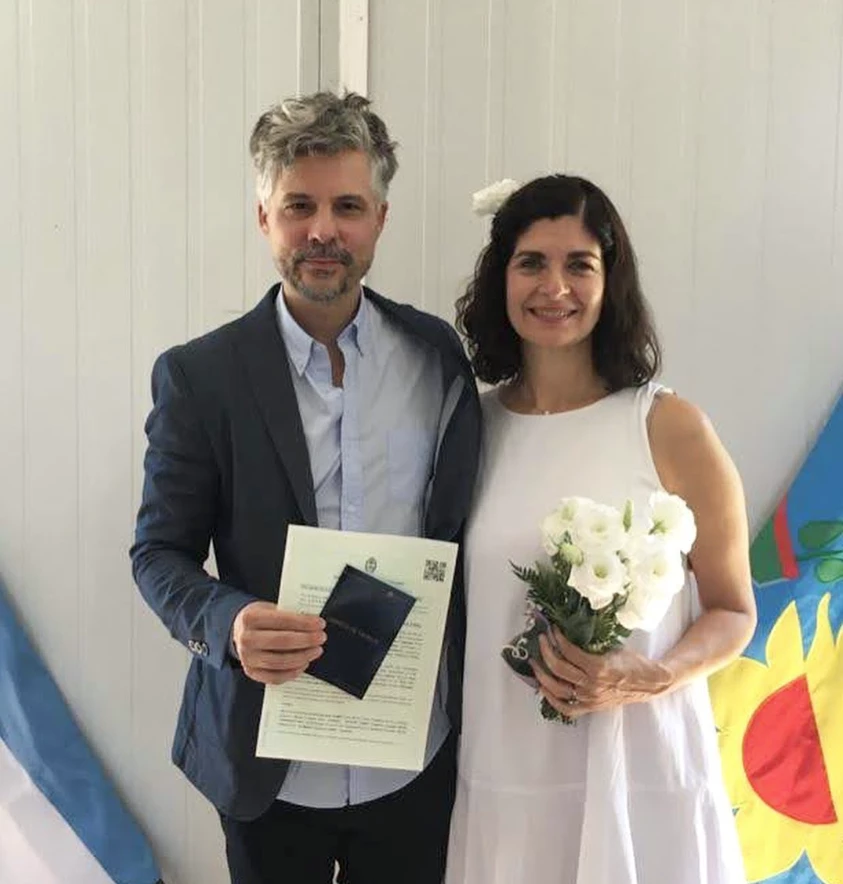 Soledad Villamil y Federico Olivera