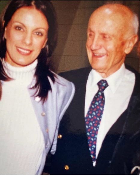 Nequi Galotti con su papá, el doctor Alberto Galotti