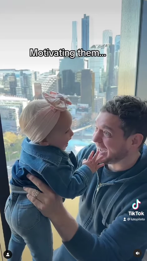 Michael Bublé con Cielo Bublé