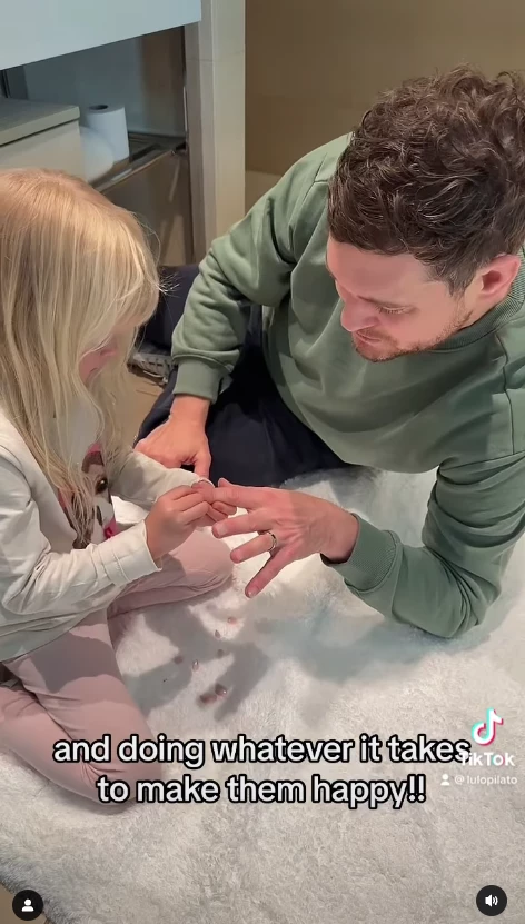 Michael Bublé con Vida Buble