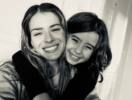 La China Suárez y Rufina mostraron un look matchy en TikTok