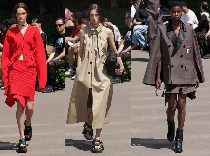 Desfile "Sacai"en París.