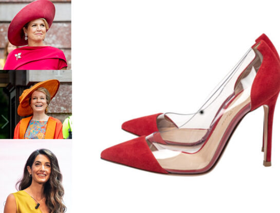 Las reinas Máxima, Mathilde y Amal Clooney tienen el zapato tendencia 2023