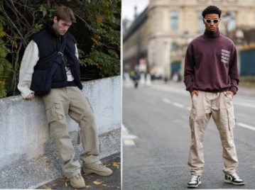 Destacada pantalones cargo