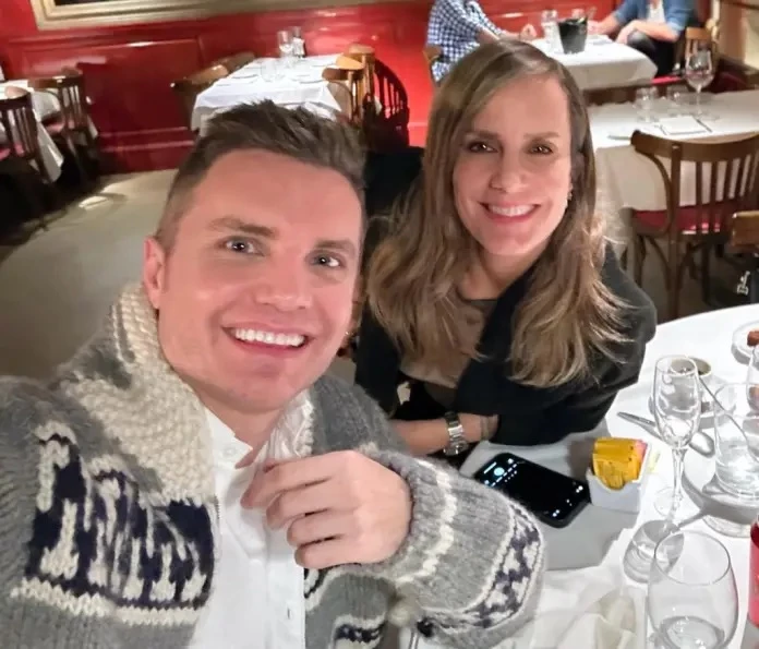 Diana Bolocco junto a Santiago del Moro previo al estreno de Gran Hermano Chile