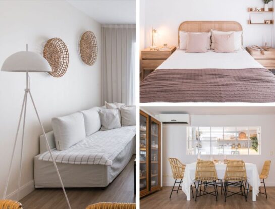 Un departamento súper funcional de espíritu relajado