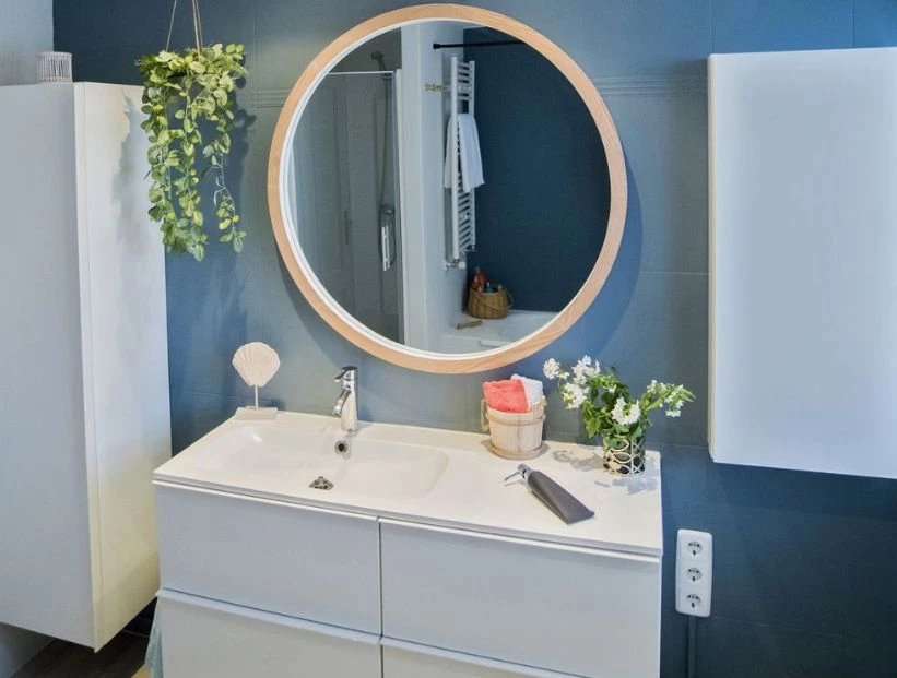 Antes y después: así se renovó un baño sin obra y con poco presupuesto