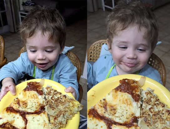 Estefanía Pasquini, la esposa del Dr.  Cormillot, reveló cómo hace para que Emilio, su hijo de un año y medio, coma verduras