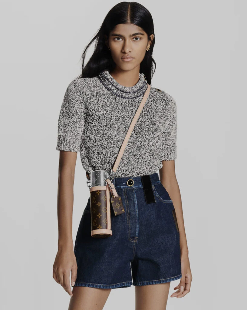 El accesorio verde de Louis Vuitton. Foto: web.