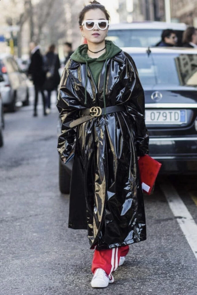 El látex está listo para conquistar las calles este otoño 2023. Foto: Pinterest.