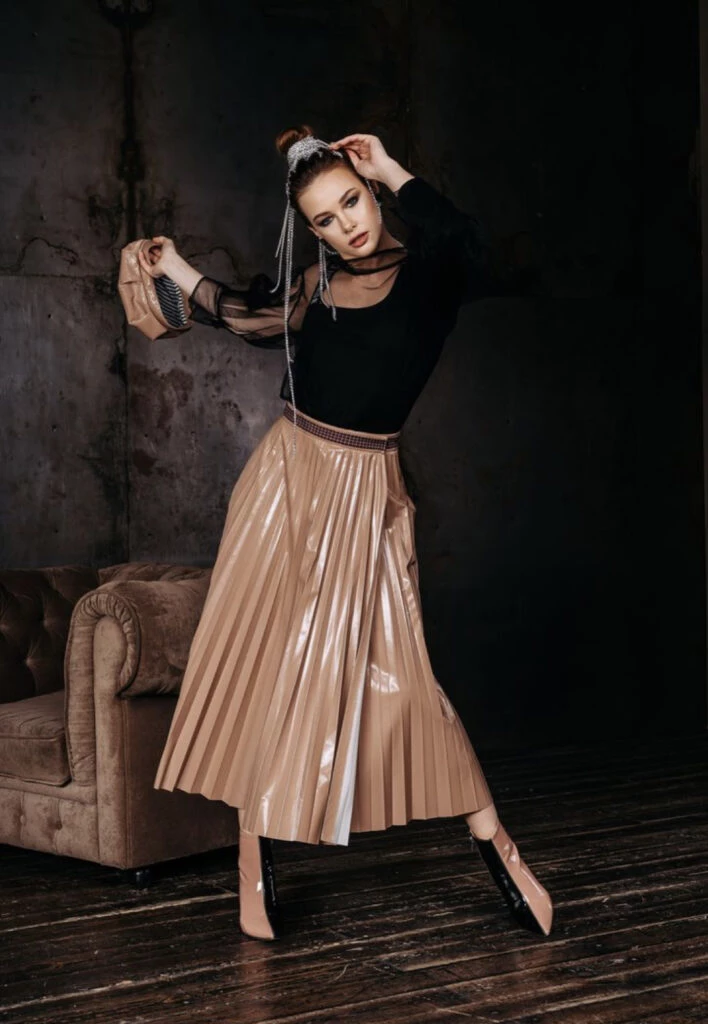 El látex está listo para conquistar las calles este otoño 2023. Foto: Pinterest.