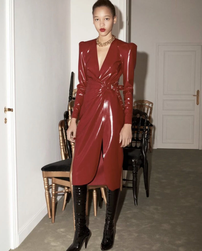 El látex está listo para conquistar las calles este otoño 2023. Foto: Pinterest.