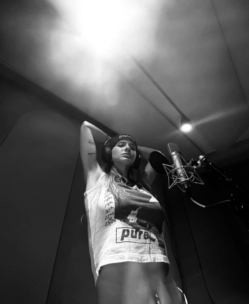 El look canchero de la China Suárez