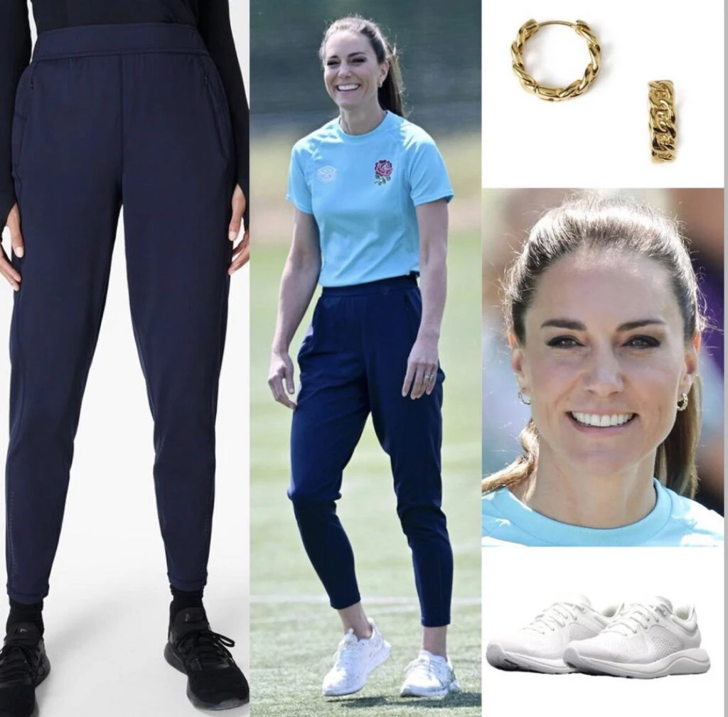 El look deportivo de Kate Middleton. Foto: Instagram.