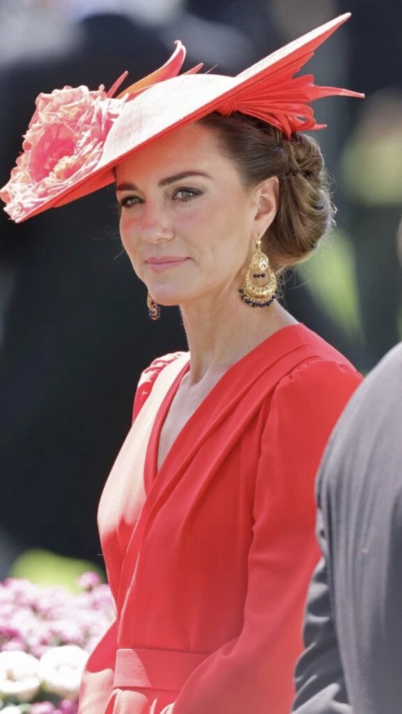 El look monocromático de Kate Middleton. Foto: Instagram.