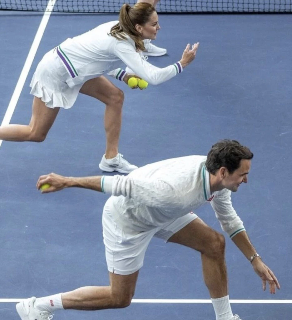 El look sporty de Kate Middleton. Foto: Instagram.