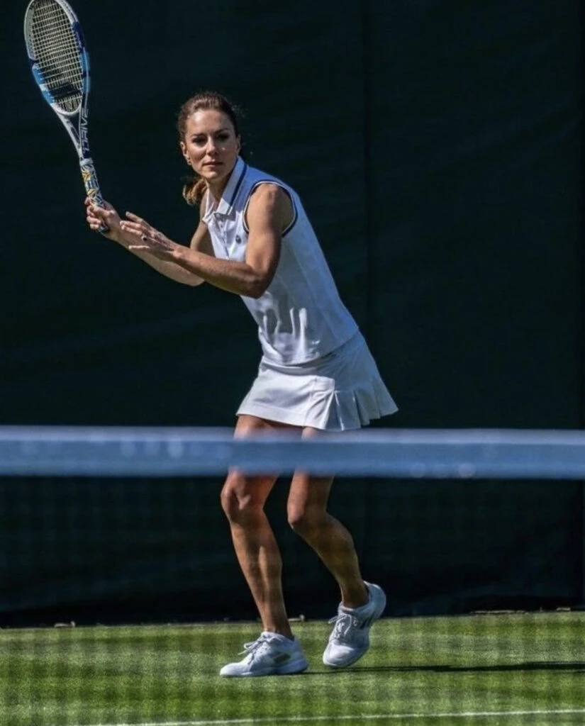 El look sporty de Kate Middleton. Foto: Instagram.