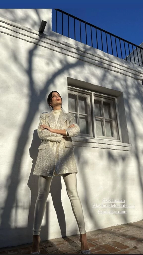 El look súper fashionista de Zaira Nara. Foto: Instagram.