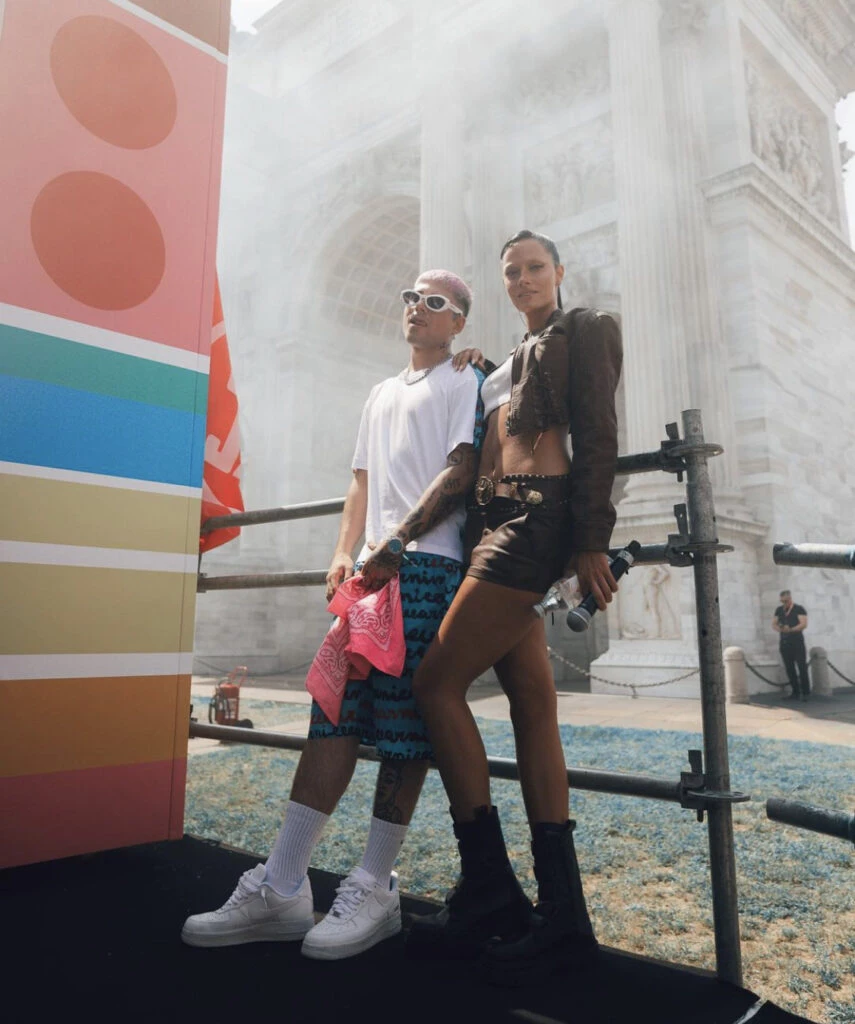 El look westerncore de Oriana Sabatini. Foto: Instagram.