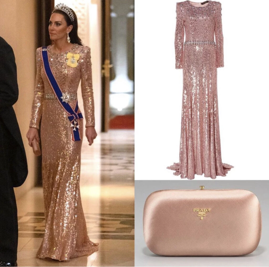 El rosa es el nuevo color favorito de Kate Middleton. Foto: Instagram.