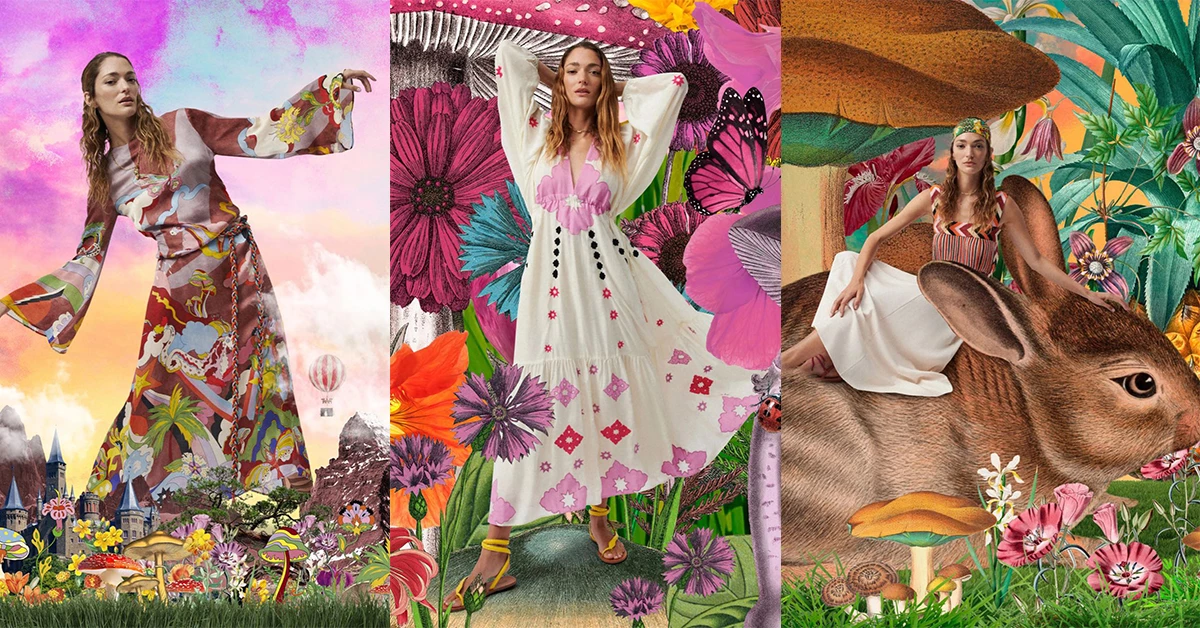 Sofia Sanchez de Betak posa para su colección Chufy's 2024 Resort