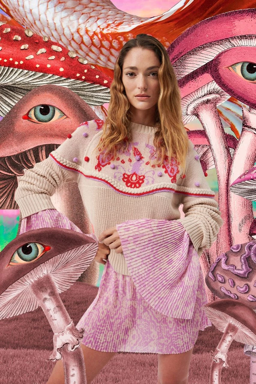 Sofia Sanchez de Betak posa para su colección Chufy's 2024 Resort