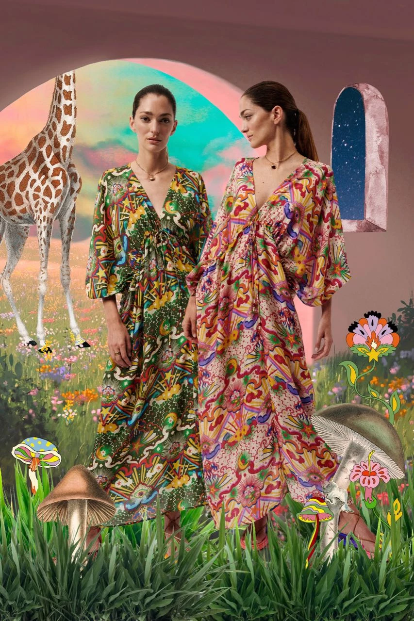 Sofia Sanchez de Betak posa para su colección Chufy's 2024 Resort