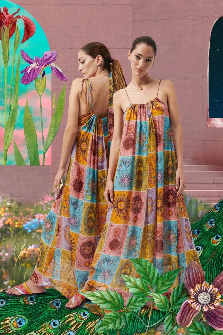 Sofia Sanchez de Betak posa para su colección Chufy's 2024 Resort