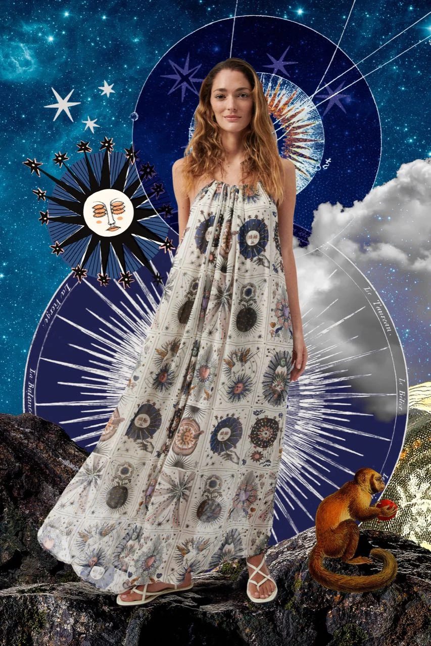 Sofia Sanchez de Betak posa para su colección Chufy's 2024 Resort