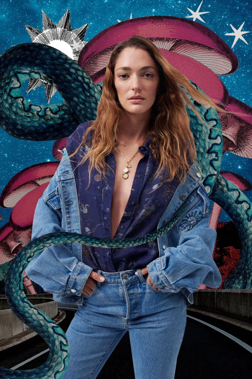 Sofia Sanchez de Betak posa para su colección Chufy's 2024 Resort