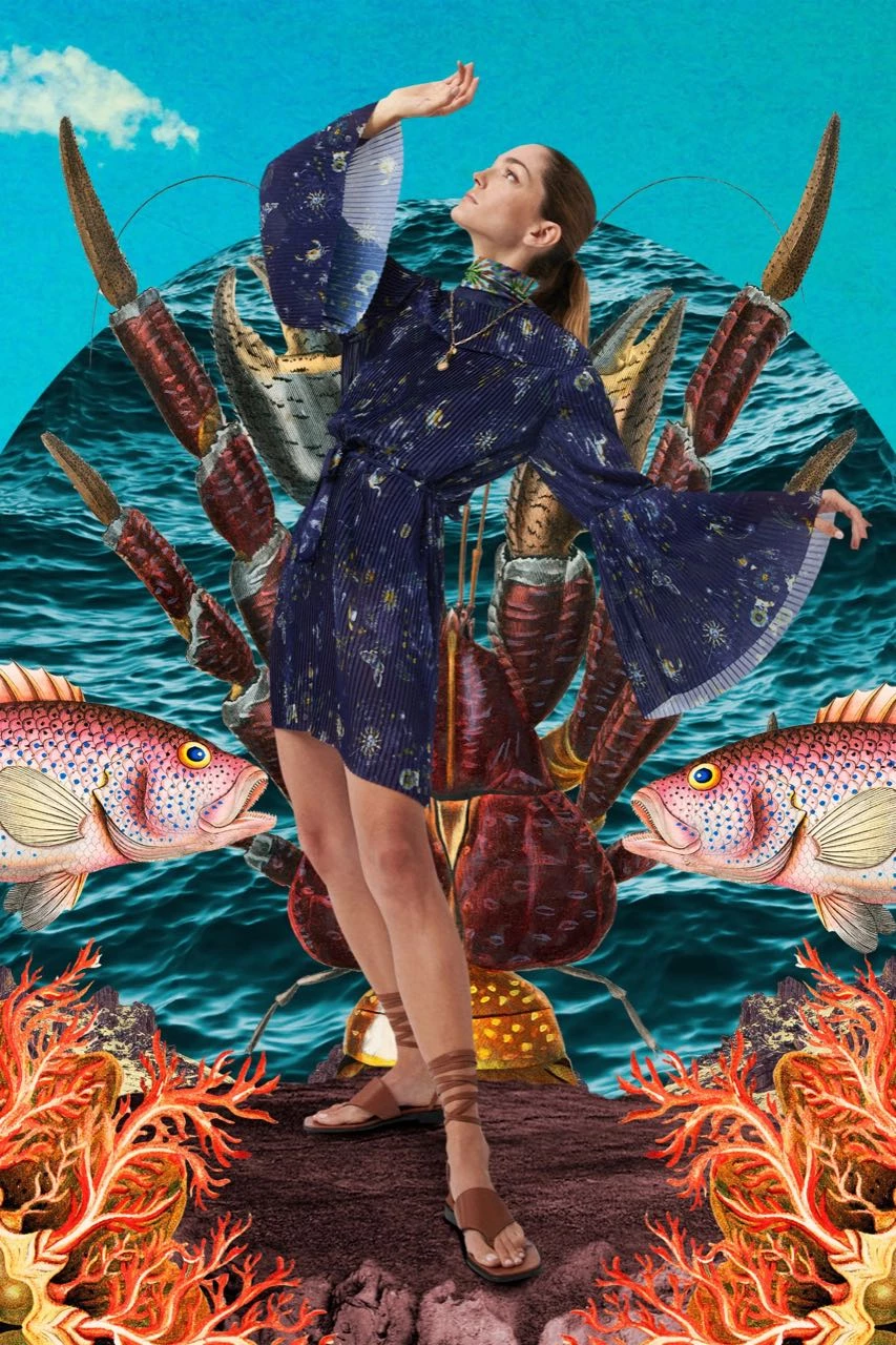 Sofia Sanchez de Betak posa para su colección Chufy's 2024 Resort