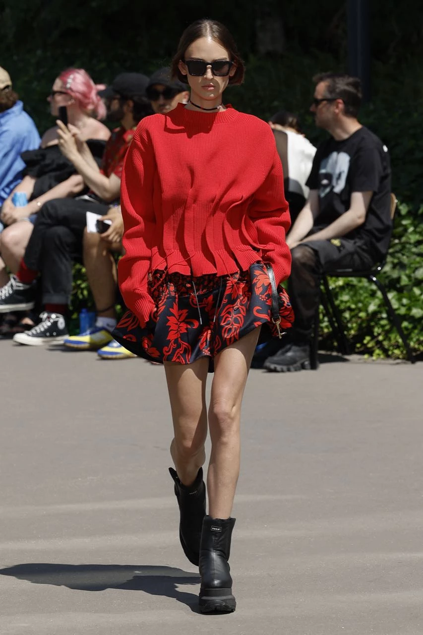 Desfile "Sacai"en París.