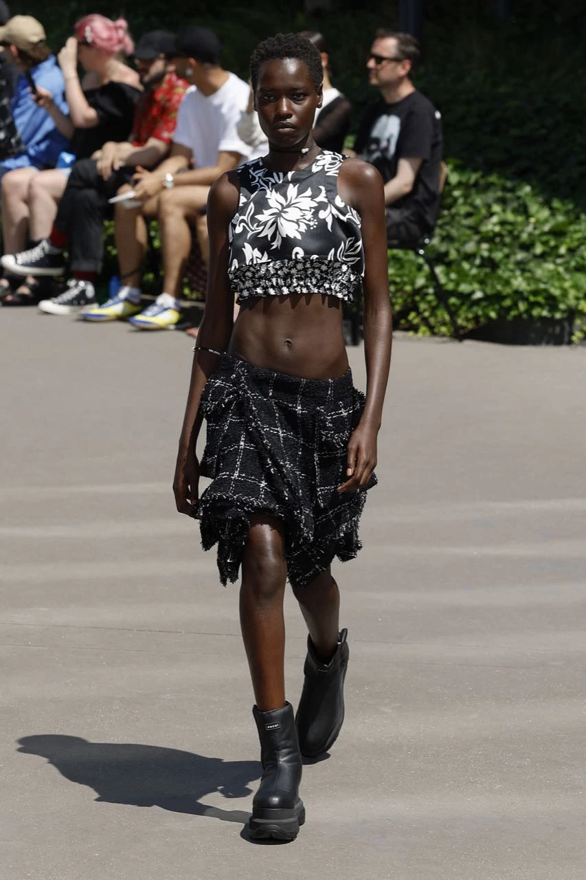 Desfile "Sacai"en París.